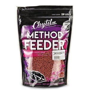 Chytil Method Feeder Pelety 2mm 750g Průměr: 2mm, Příchuť: Jahoda