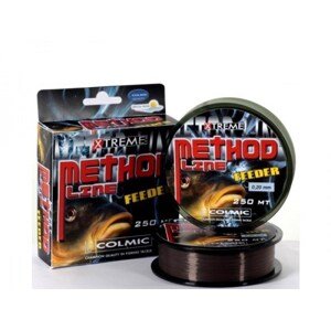 Colmic Vlasec Method Feeder Brown 250m Nosnost: 8,0kg, Průměr: 0,28mm