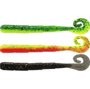 Westin Gumová Nástraha Ned Worm Curltail Dark Water Mix 23 Délka: 5cm, Hmotnost: 0,5g, Počet kusů: 6ks