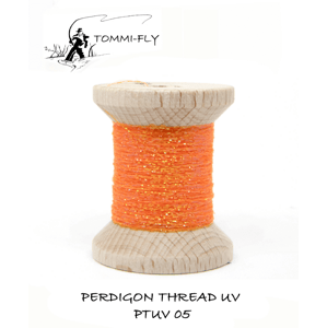 Tommi-Fly Nit UV Perdigon Thread Fluo Orange