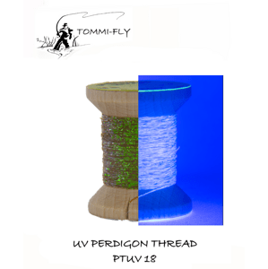 Tommi-Fly Nit UV Perdigon Thread Brown Olive