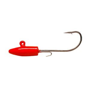 Smart Arctic Fox SAF Jigová Hlavička Bullet Red #7/0 Hmotnost: 30g, Počet kusů: 3ks