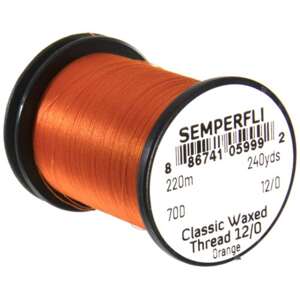 Semperfli Nit Classic Waxed Thread 12/0 Orange
