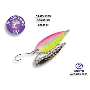Crazy Fish Plandavka Sense Barva č.25 Hmotnost: 4,5g