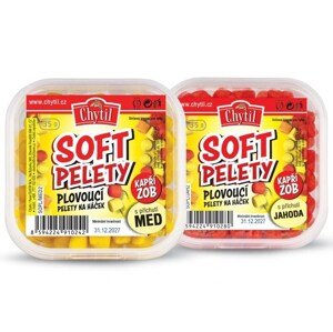 Chytil Plovoucí Soft Pelety 6-8 mm 35g Průměr: 6-8mm, Příchuť: Jahoda