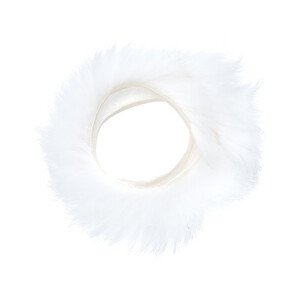 Hends Proužky Králičí Kůže Zonker Strips Rabbit White Rozměr: 6mm