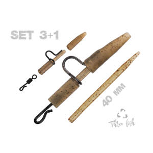 Zfish Závěsky Heavy Duty Clip Complete Set 40 mm 5ks