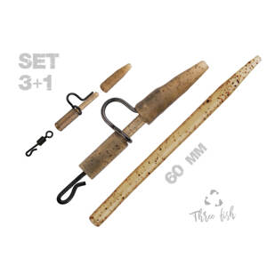 Zfish Závěsky Heavy Duty Clip Complete Set 60 mm 5ks