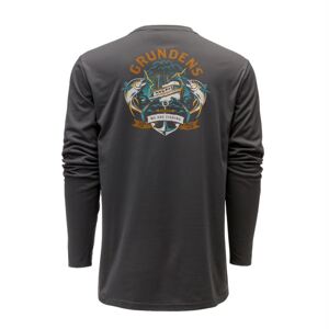 Grundéns Grundés Tričko Tuna Tattoo LS Tech Tee Anchor Velikost: L
