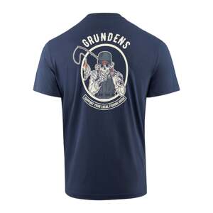 Grundéns Grundés Tričko Support Guides SS T-Shirt Dark Navy Velikost: XL