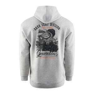 Grundéns Grundés Mikina Dark Seas X Grundens Portsmith Hoodie Athletic Heather Velikost: XXL