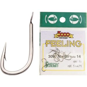 Sensas Háčky Feeling 3091 Nickel 15ks - vel.10