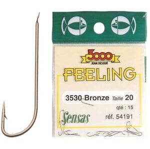 Sensas Háčky Feeling 3530 Bronze 15ks - vel.26