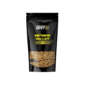 FeederBait Pelety Method Pellet 4mm 800g - Sladká kukuřice