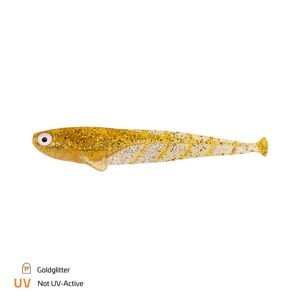 Zeck Gumová nástraha Zander Quappie 10cm 3ks - Goldglitter