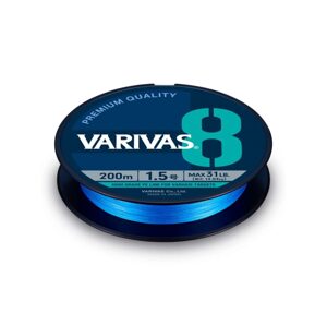 Varivas Šňůra 8 Ocean Blue 150m - 0,185mm 10,41kg