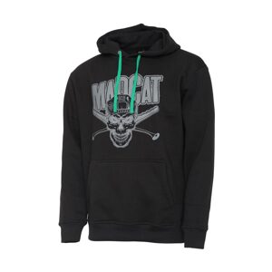 Madcat Mikina Skull Hoodie Black - XL