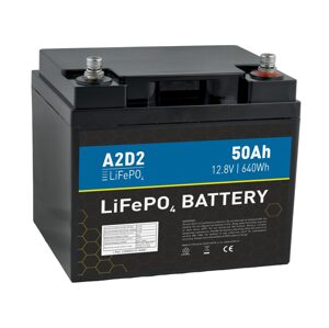 A2D2 Baterie LiFePO4 12,8V 50Ah M6