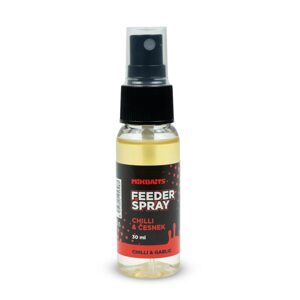 Mikbaits Feeder spray 30ml - Chilli Česnek