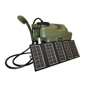 Holdcarp Set Sprcha, kanystr a solární panel Rechargeable Camping Shower 18L + Solar 10W