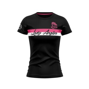 Hotspot Design Tričko Lady Angler s pruhy - L