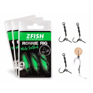 Zfish Návazec Ronnie Rig 3ks - vel.4