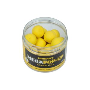 Mikbaits Plovoucí boilies Mega fluo pop-up 300ml - Pampeliška