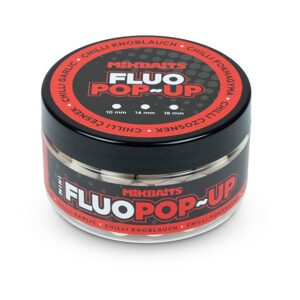 Mikbaits Mini Plovoucí fluo boilie 10mm 100ml - Chilli Česnek