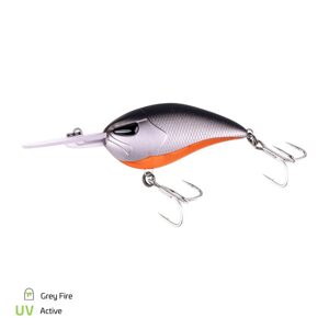 Zeck Wobler Cat Crank 7,5cm / 4,5m F - Grey Fire