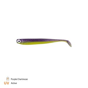 Zeck Gumová nástraha Zander Gummi 12cm - Purple Chartreuse