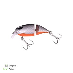 Zeck Wobler Cat Pointer 8cm / 1m S - Grey Fire