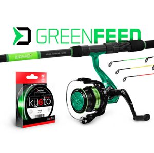 Delphin Feederový set GreenFeed 300cm 100g + 3T + 0,261mm