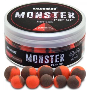 Haldorádó Pop-Up Boilies Method Monster 9+11mm 30g - N-Butyric-Krab