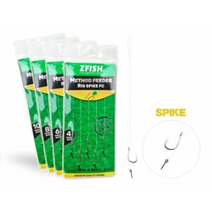 Zfish Návazec Method Feeder Rig Spike FC 5ks - vel.6