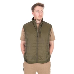 Fox Vesta Olive Quilted 100 Gilet - L
