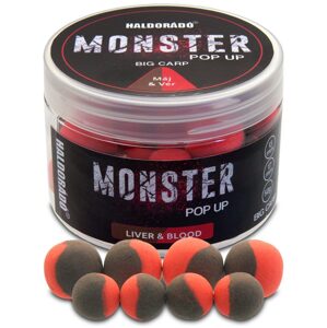 Haldorádó Pop-Up Boilies Method Monster Big Carp 13+17mm 50g - Krvavá játra