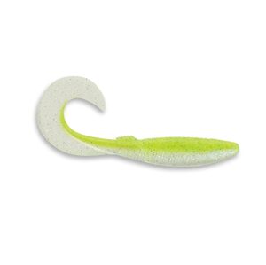 Rapala Gumová nástraha CrushCity The Curl 3'' 9,2cm 4g 8ks - Chart White Flash / CWF