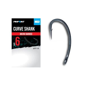 Nash Háčky Curve Shank Micro Barbed 10ks - vel.2