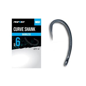 Nash Háčky Curve Shank Barbless 10ks - vel.4