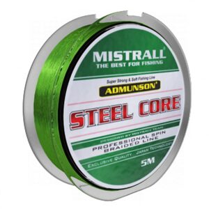 Mistrall Vazatelné Ocelové lanko 5m - 0,14mm 18,8kg