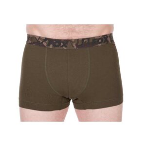 Fox Trenýrky Boxer Shorts Khaki/Black 2ks - XL