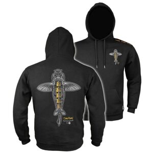 Vass Mikina Carp Rising Hoodie Black - L