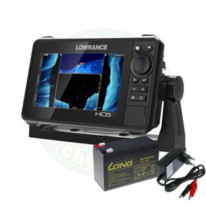 Lowrance Echolot HDS LIVE 7 se sondou Active Imaging 3v1 + baterie + nabíječka ZDARMA