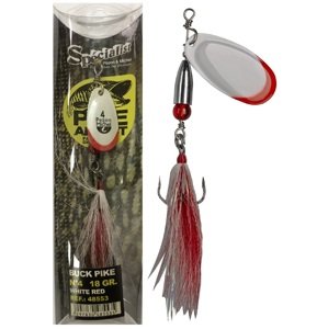Pezon&michel třpytka buck pike white red - 20 g