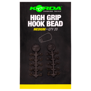 Korda zarážky high grip hook bead - large