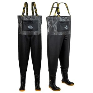 Vass prsačky hybrid 700 grey camo chest waders - 42