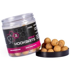 Nash tvrzené boilie hard hookbaits citruz - 125 g 20 mm