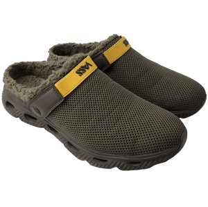 Vass boty easy-bac fishing trainer fur lined edition khaki green - 40