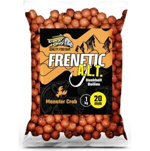 Carp only boilies hookbait frenetic a.l.t. monster crab 1 kg - 20 mm