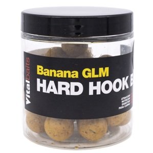 Vitalbaits boilies hard hook bait banana glm 100 g - 24 mm